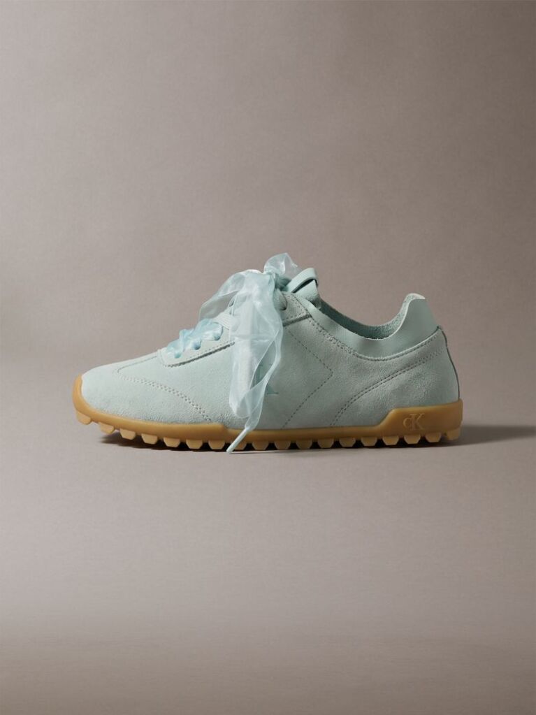 Μπλε Αθλητικά Sneakers από Σουέτ Organza  Γυναίκα