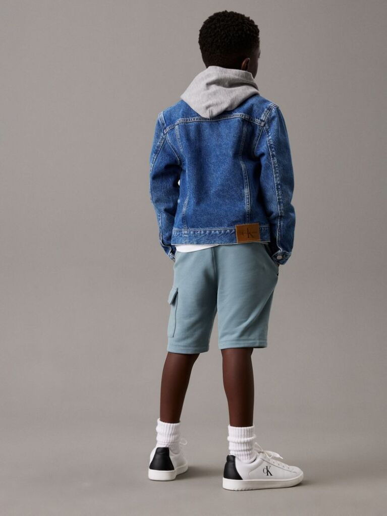 Green Cargo Jogging Shorts  Boys