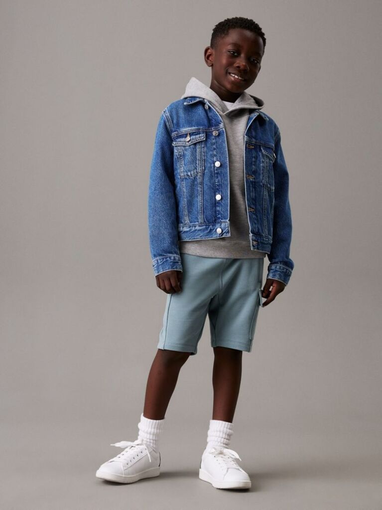 Green Cargo Jogging Shorts  Boys