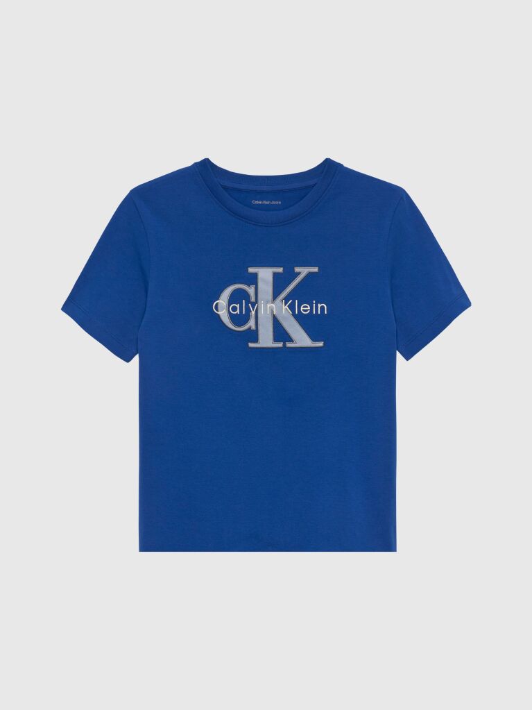Μπλε Παιδικό T-shirt Λογότυπο  Αγόρι