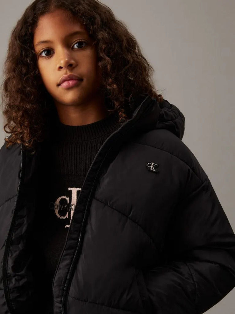 Black Puffer Jacket  Girls