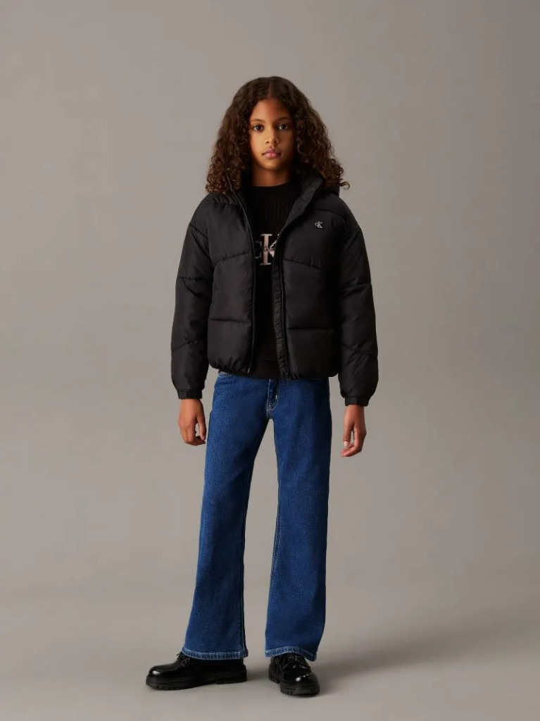 Black Puffer Jacket  Girls