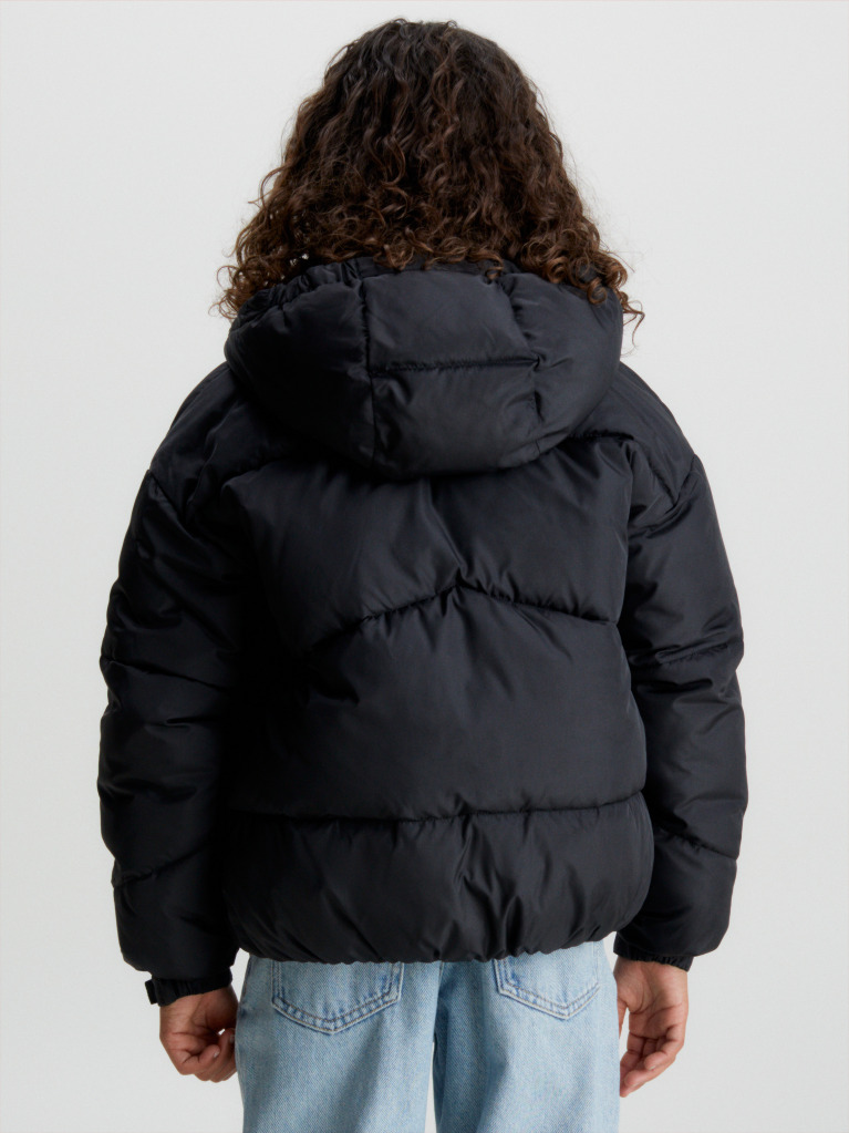 Black Puffer Jacket  Girls