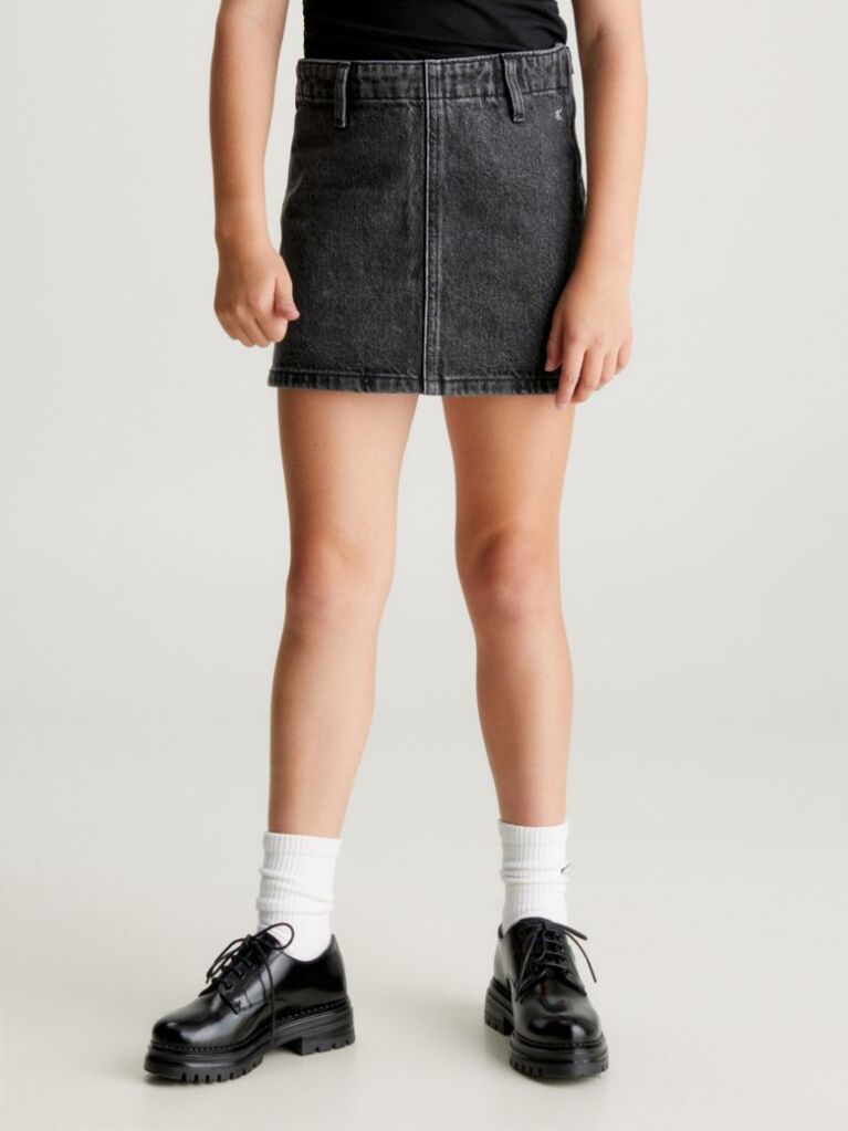Μαύρο Denim Φούστα  Κορίτσι