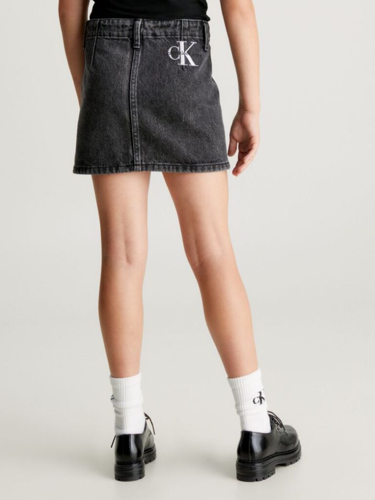 Μαύρο Denim Φούστα  Κορίτσι