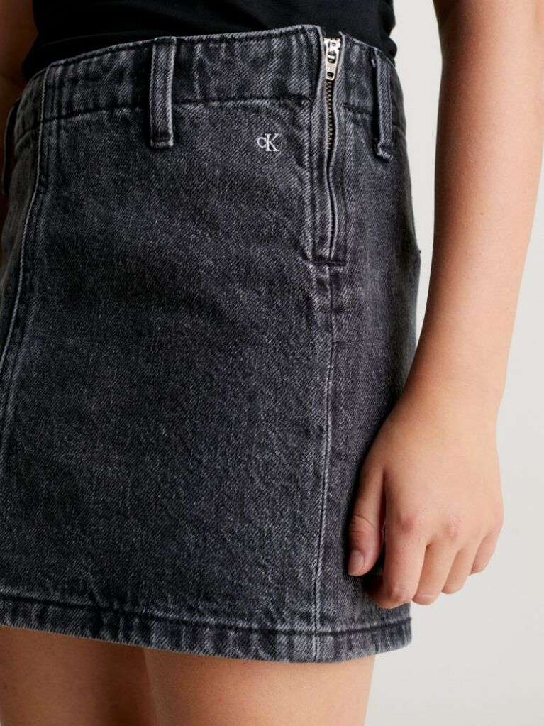 Μαύρο Denim Φούστα  Κορίτσι