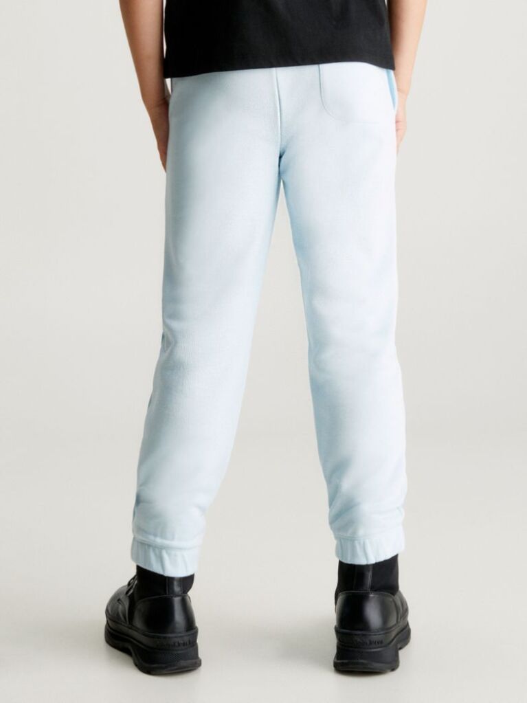 Blue Relaxed Logo Joggers  Girls