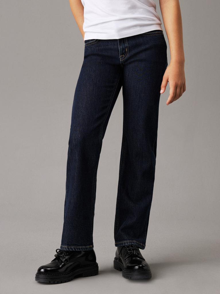 Denim Τζιν Με Κανονικό Καβάλο Σε Ίσια Γραμμή  Κορίτσι
