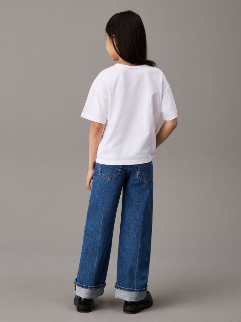 Denim Ψηλόμεσο Άνετο Τζιν  Κορίτσι