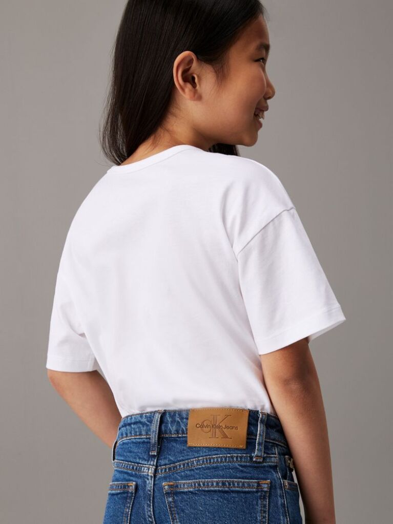 Denim Ψηλόμεσο Άνετο Τζιν  Κορίτσι