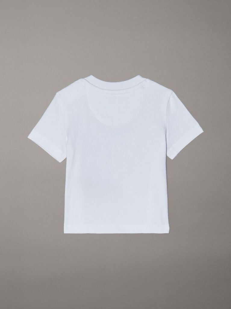 White Newborn Logo T-shirt  Newborn