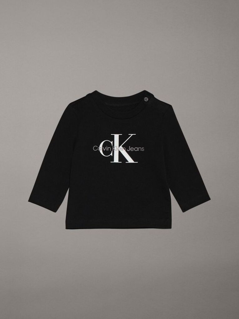 Black Newborn Long Sleeve T-shirt  Newborn