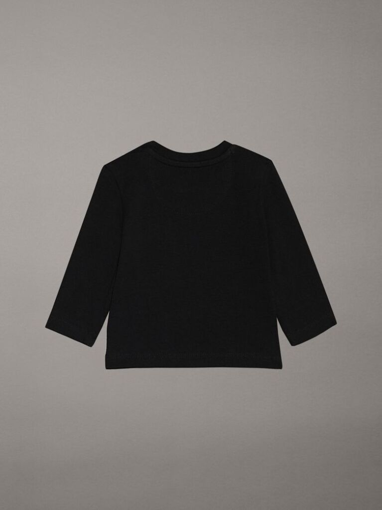Black Newborn Long Sleeve T-shirt  Newborn