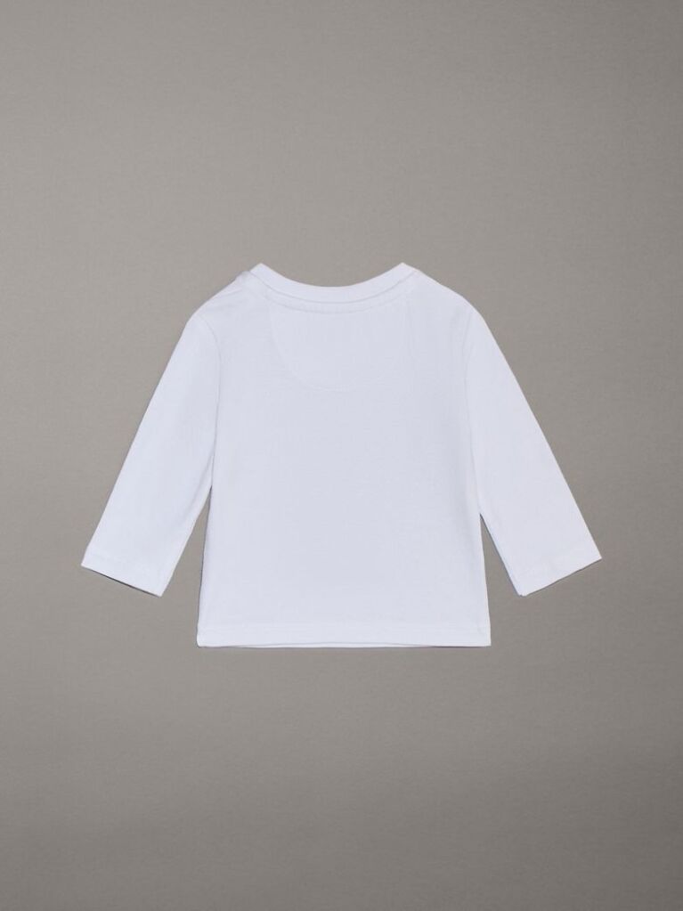 White Newborn Long Sleeve T-shirt  Newborn