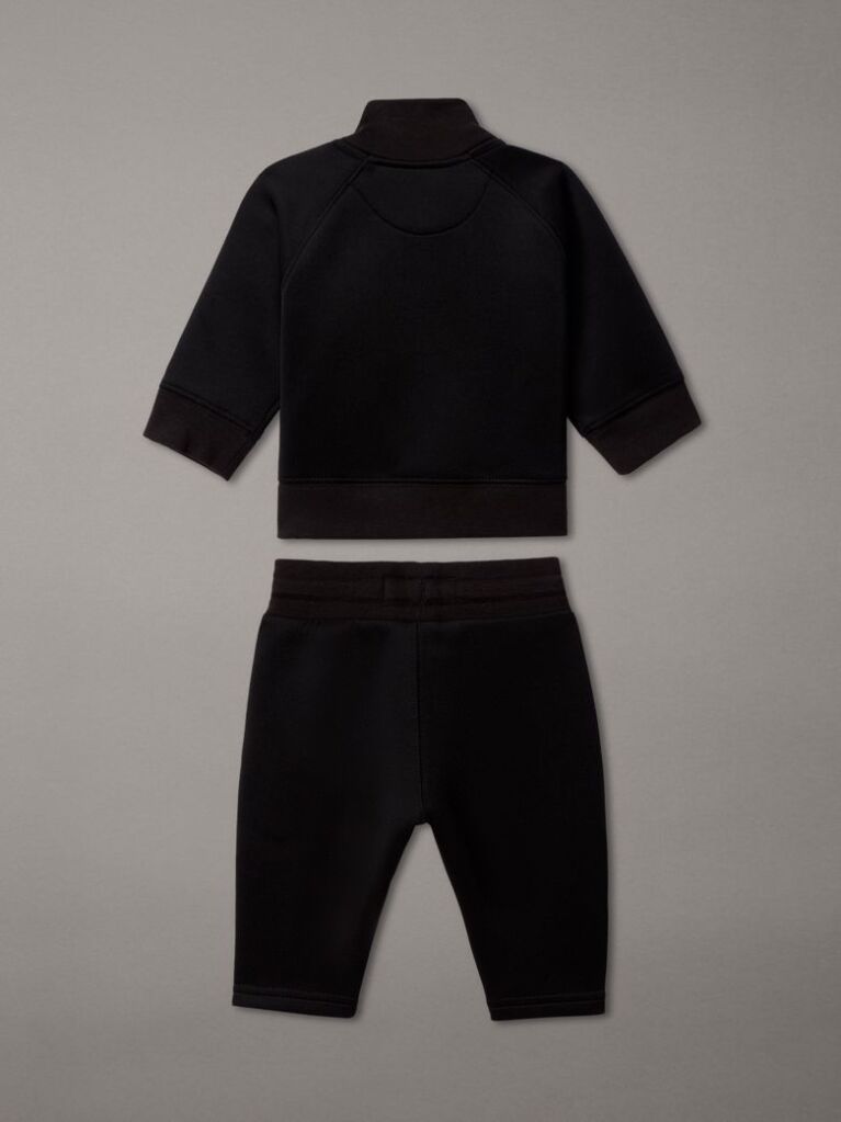 Black Newborn Logo Tracksuit  Newborn