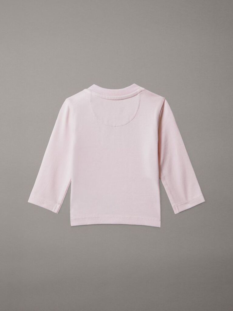 Pink Newborn Long Sleeve T-shirt  Newborn