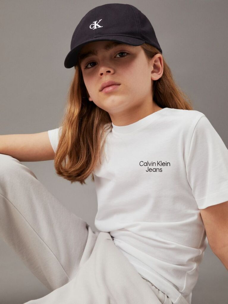 Black Kids Organic Cotton Cap  Kids Unisex