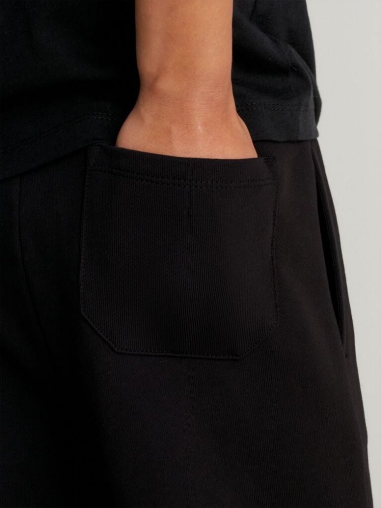 Μαύρο Unisex Παντελόνι Φόρμας Από Ανακυκλωμένα Υλικά  Παιδικό Unisex