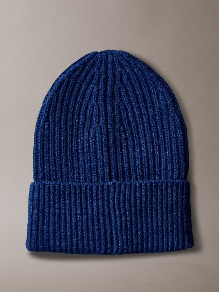 Μπλε Unisex Ριμπ Σκουφάκι  Παιδικό Unisex