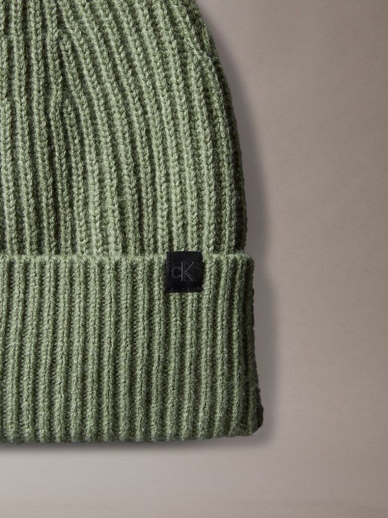 Πράσινο Unisex Ριμπ Σκουφάκι  Παιδικό Unisex