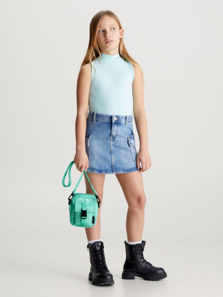 Μπλε Παιδική Unisex Τσάντα Χιαστί  Παιδικό Unisex