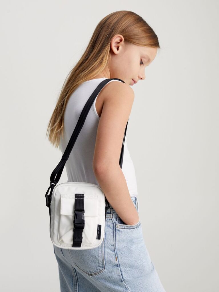 Λευκό Παιδική Unisex Τσάντα Χιαστί  Παιδικό Unisex