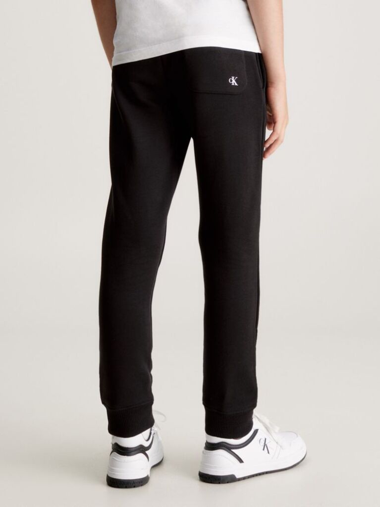 Black Kids' Logo Terry Joggers  Kids Unisex