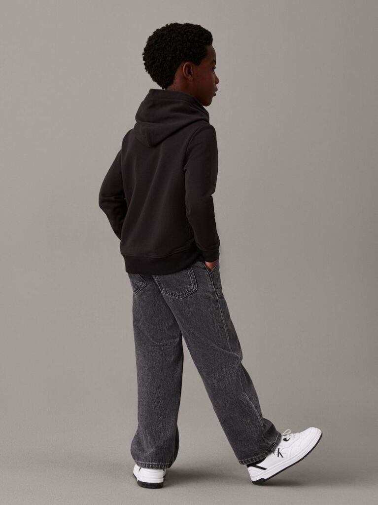 Black Unisex Logo Hoodie  Kids Unisex