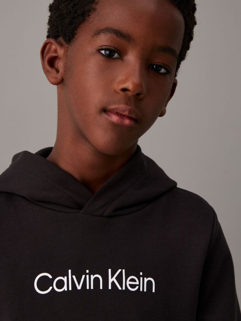 Black Unisex Logo Hoodie  Kids Unisex