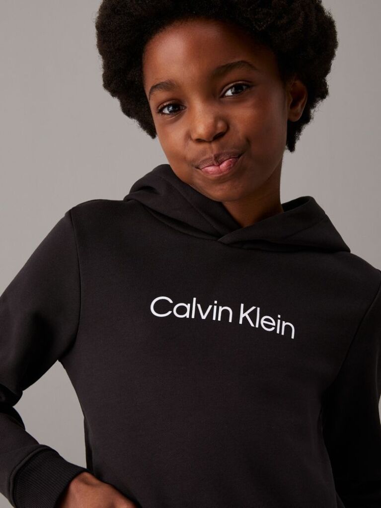Black Unisex Logo Hoodie  Kids Unisex