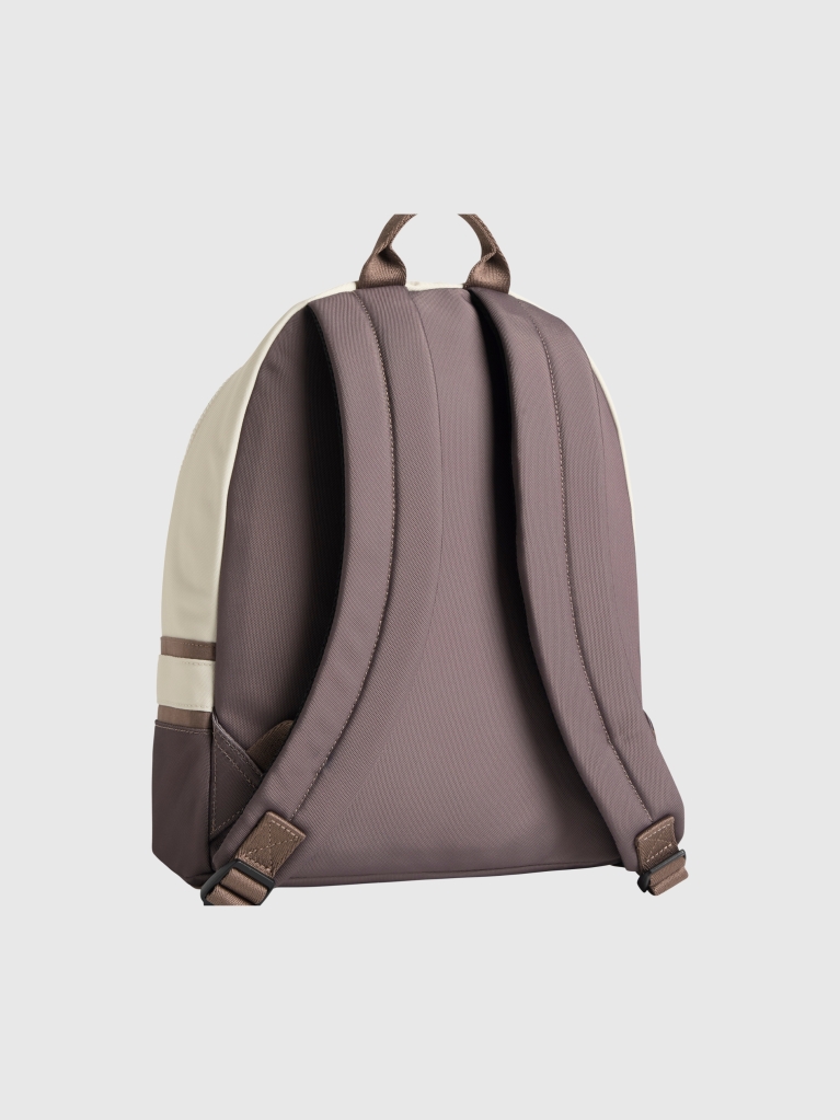 Beige Kids' Signature Logo Backpack  Kids Unisex