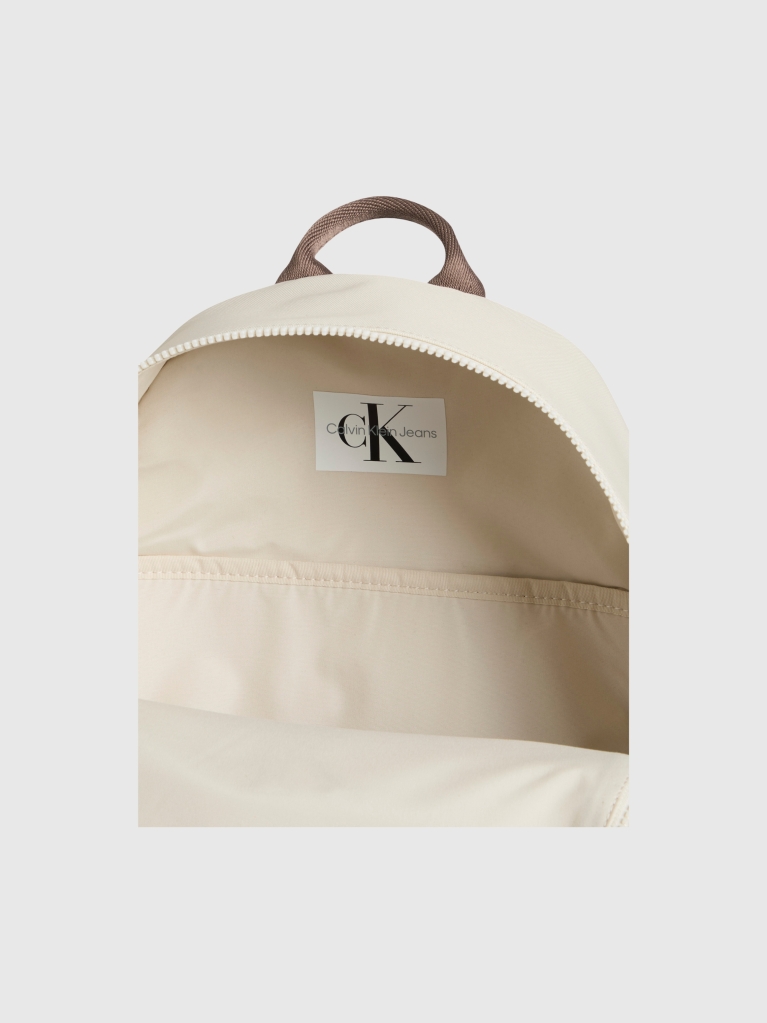 Beige Kids' Signature Logo Backpack  Kids Unisex