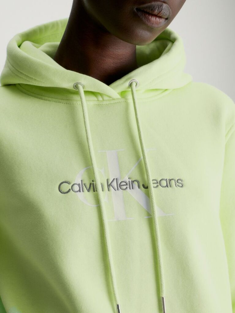 Green Monogram Hoodie  Women