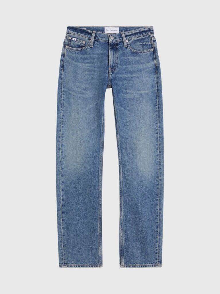 Denim Low Rise Straight Jeans  Women