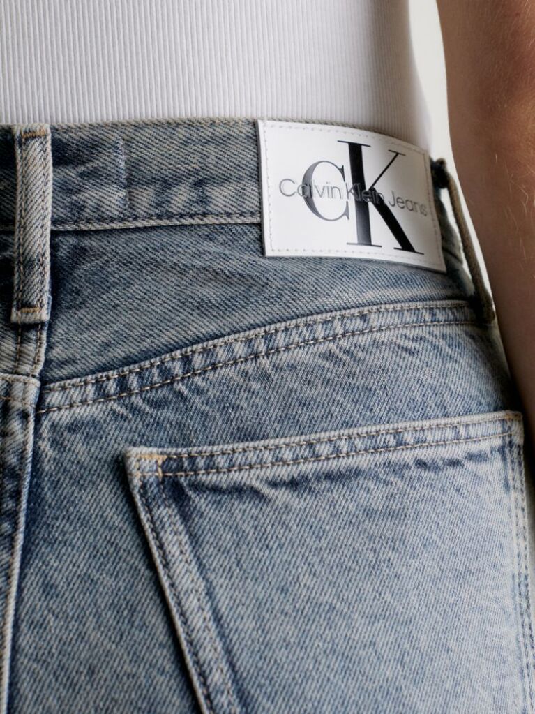 Denim High Rise Straight Jeans  Women