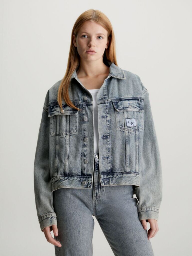 Denim Denim Τζάκετ Σε Boxy Γραμμή  Γυναίκα