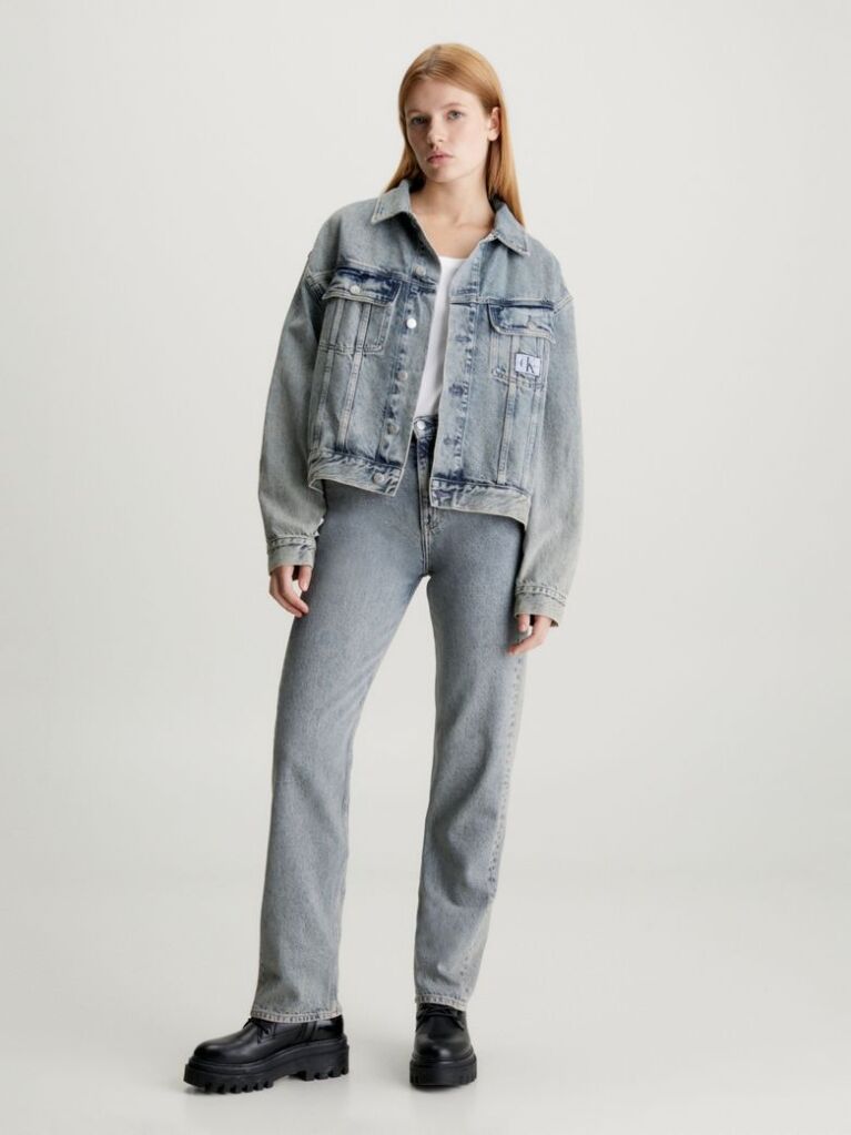 Denim Denim Τζάκετ Σε Boxy Γραμμή  Γυναίκα