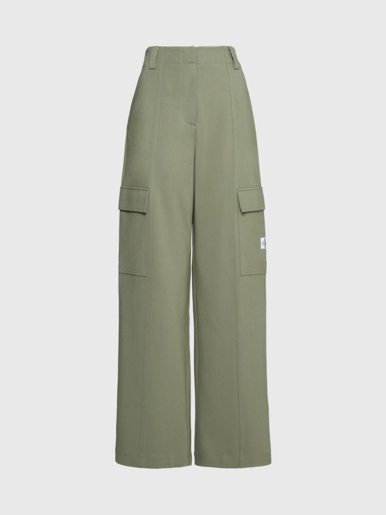Green Milano Jersey Utility Pants  Women