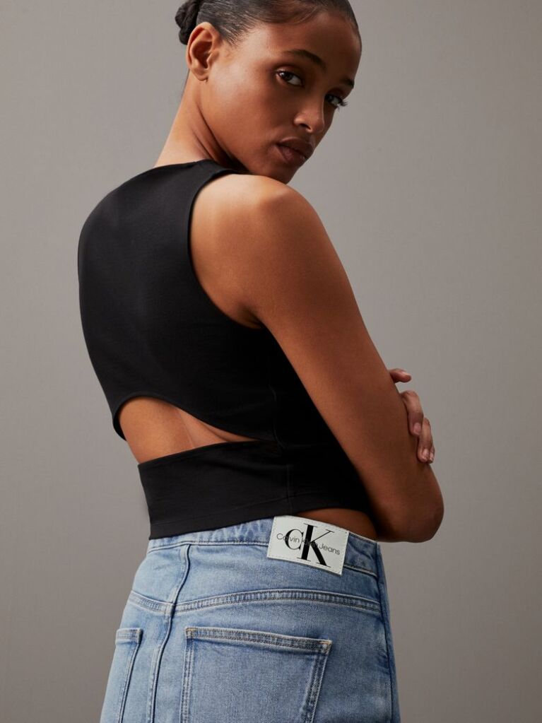 Denim Denim Φούστα Wrap Σε Α Γραμμή  Γυναίκα