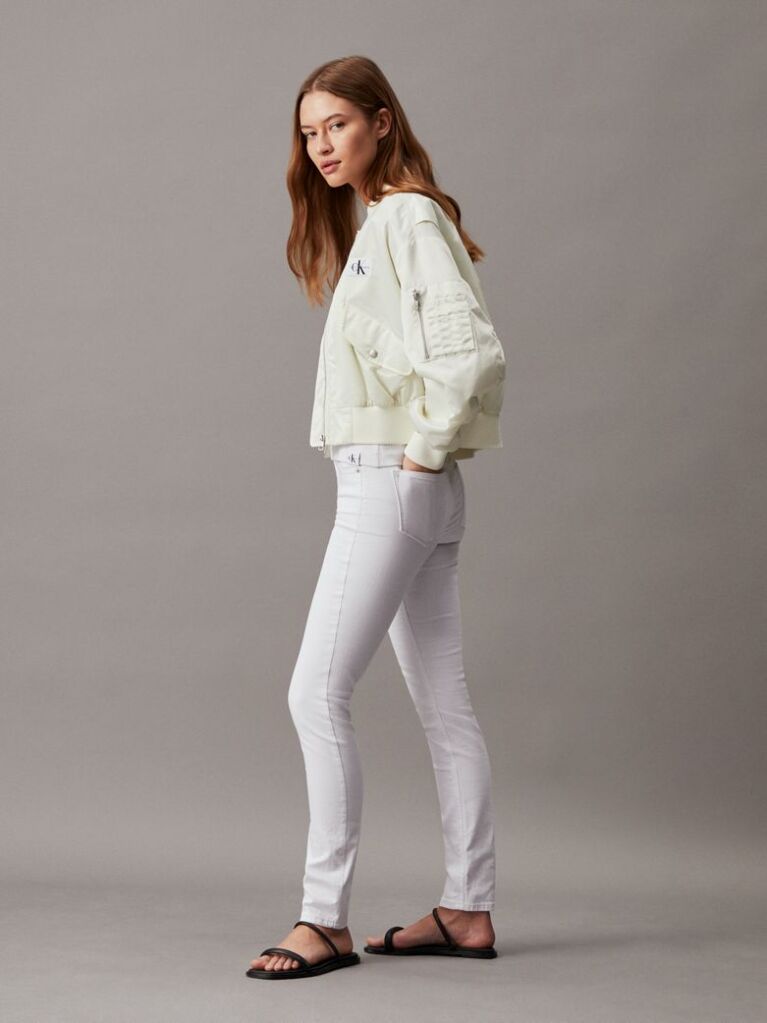 Denim Skinny Τζιν Με Κανονική Μέση  Γυναίκα