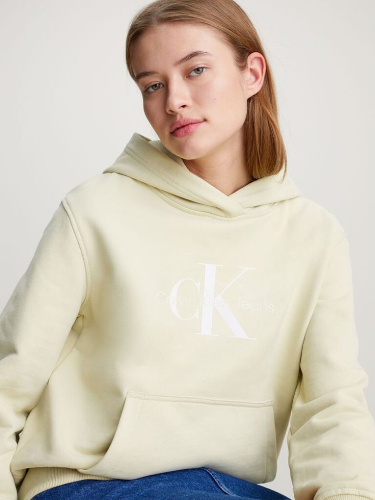 Green Monogram Hoodie  Women