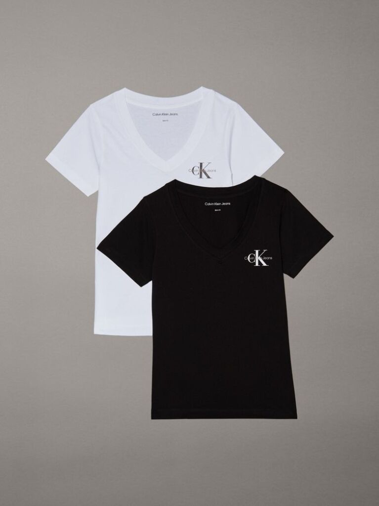 Multi 2 Pack V-neck T-shirts  Women