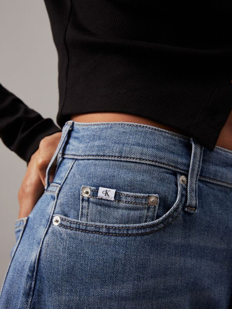 Denim High Rise Relaxed Jeans  Women