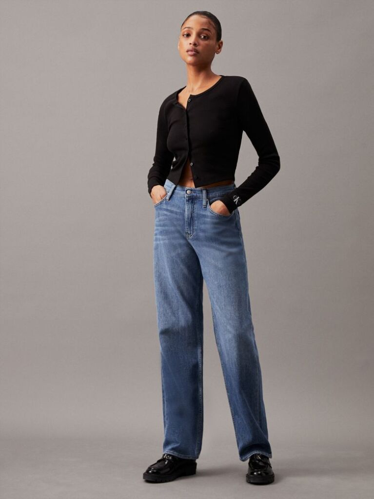 Denim High Rise Relaxed Jeans  Women