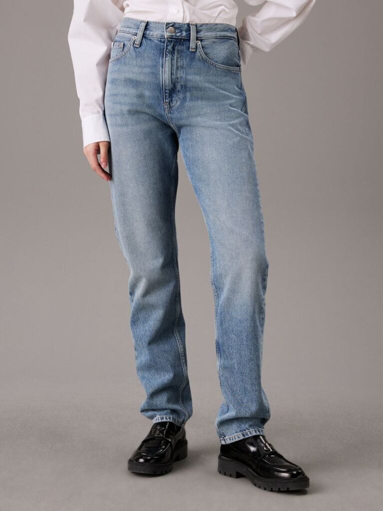 Denim Authentic Slim Straight Jeans  Women