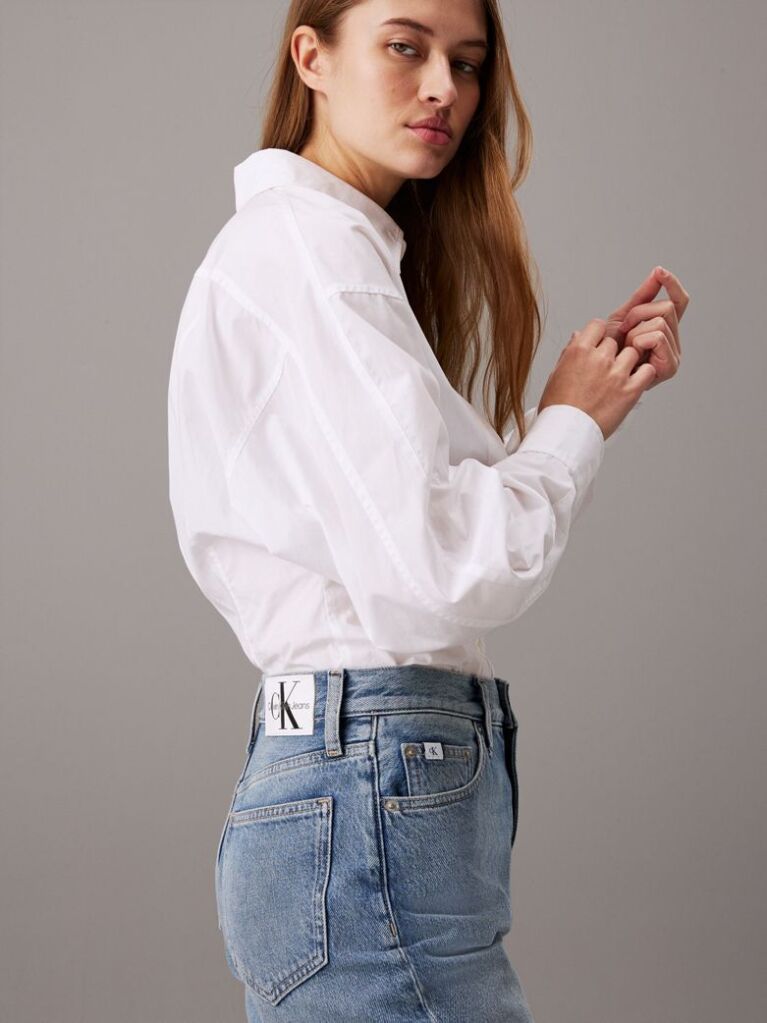 Denim Authentic Slim Straight Jeans  Women