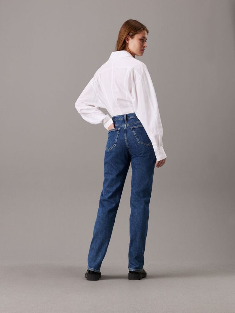 Denim Authentic Slim Τζιν Σε Ίσια Γραμμή  Γυναίκα