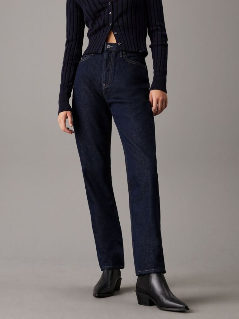 Denim Authentic Slim Straight Jeans  Women