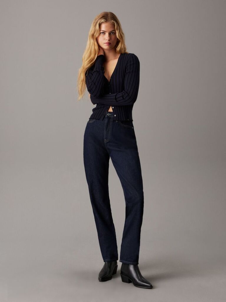 Denim Authentic Slim Straight Jeans  Women