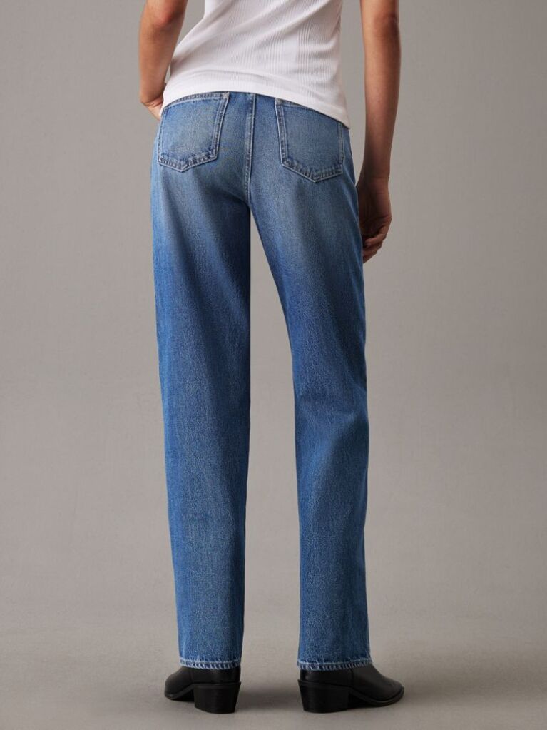 Denim Ψηλόμεσο Τζιν Με Loose Εφαρμογή  Γυναίκα